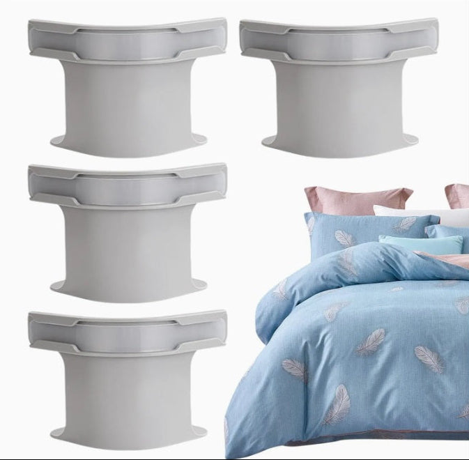 Gata cu cearșaful strâns. Benzile Zumber îl țin fix toată noaptea