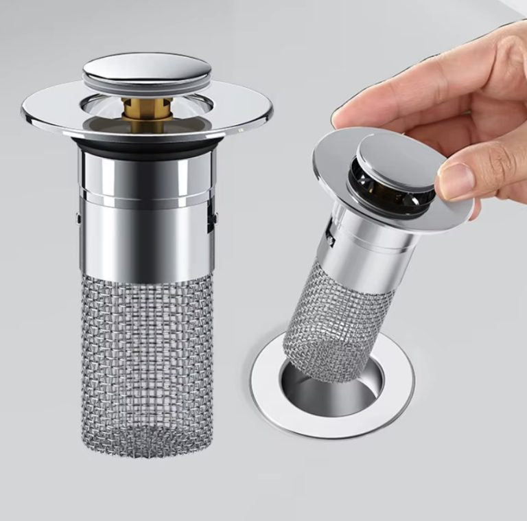 Sita Pop-Up din Inox – Scapă de scurgeri înfundate