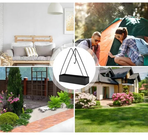 Suport decorativ pentru spirale anti-țânțari – design modern, metalic